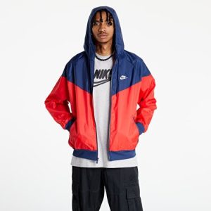 Nike Sportswear Windrunner Men's Hooded Jacket NAVY/RED Sw