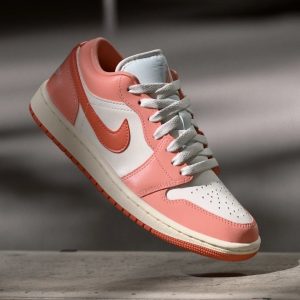AIR JORDAN 1 LOW - Baskets basses - sail/madder